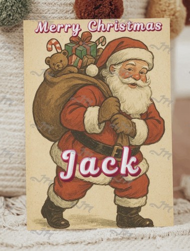 Santa claus personalised - santa,