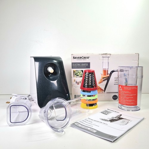 Silvercrest electric grater - silvercrest,