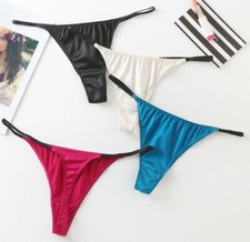 1 Pcs Ladies Pure Silk Thong