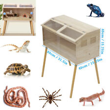 Reptile Terrarium Snake Vivarium for Lizards, Horned Frogs, Chameleons