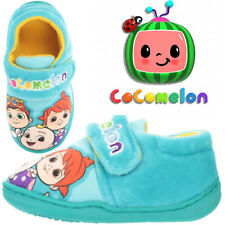 Cocomelon Kids Boys Slippers Novelty New Comfy Girls Indoor Shoes UK Sizes 5-10