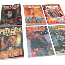 Preacher Graphic Novel Vol 1-9 Texas Comic Book Collectable Garth Ennis 