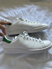 adidas Originals Sustainable Stan Smith trainers in white and green