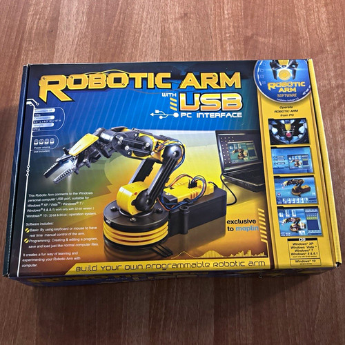 Maplin robotic arm - arm, educational