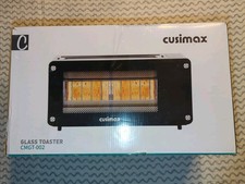 The Cusimax Glass Toaster