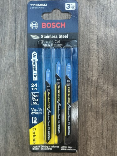 Bosch t118ahm3 carbide jigsaw - t118ahm3,