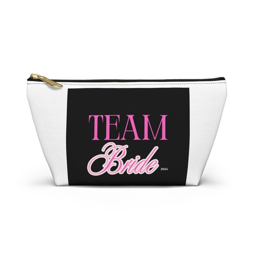 Team bride accessory pouch - bride, |