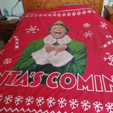 ELF Christmas Double duvet Cover Only