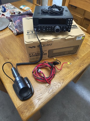 Yaesu ft450d with original - yaesu,