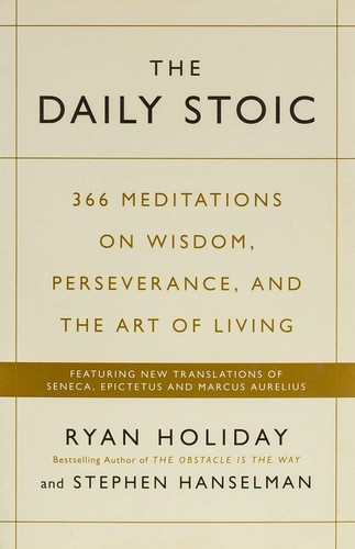 Daily stoic ryan holiday - daily,