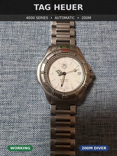 Tag heuer 4000 699 - heuer, 699.713k