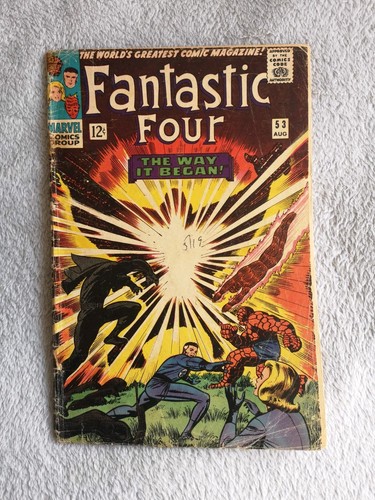 1963 fantastic four comic - fantastic, #53