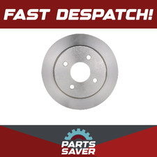 2x Brake Discs Pair Solid Rear 252.7mm 0986478344 Bosch Set C1BC2A315AA BD284