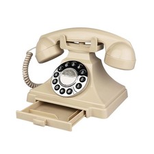 Vintage Rotary Telephone Home Landline House Phone Works Gift Idea for Christmas