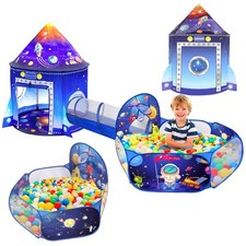 3 in 1 Rocket Ship Play Tent