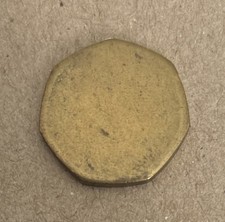 50p SMALLER SIZED FIFTY PENCE