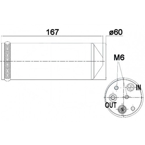 Dehydrator filter cd284g - dehydrator,