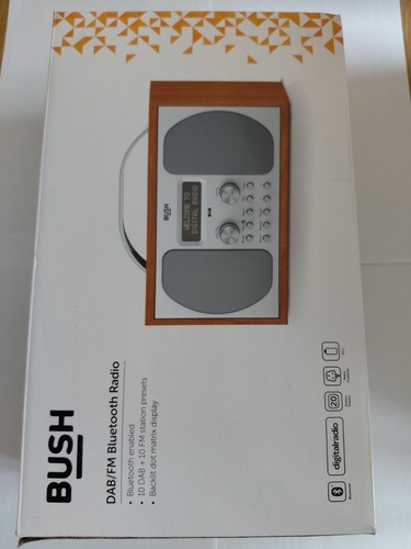 Bush dab bluetooth radio - dab/fm,