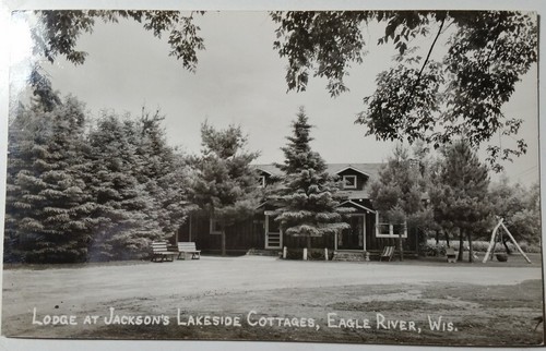 1952 rppc lodge jackson - lodge, jackson's