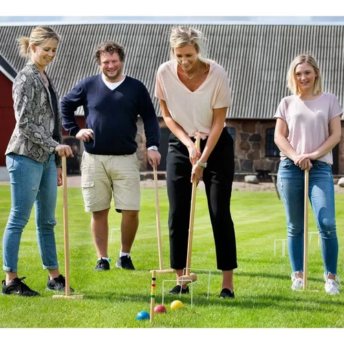 Croquet pro set wooden - pro, in
