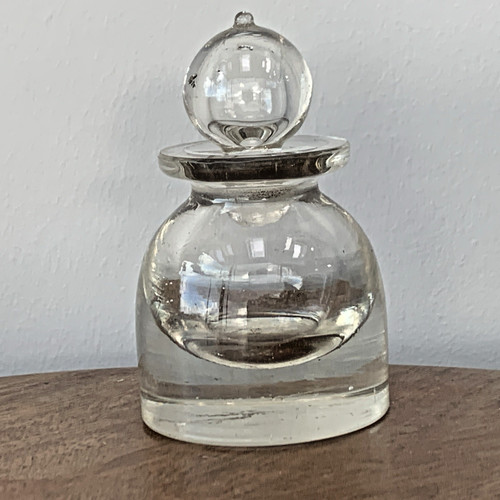 Antique handblown glass ink - antique,
