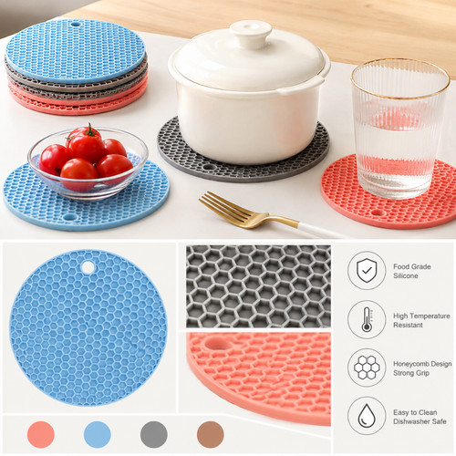 Round heat resistant - resistant, silicone