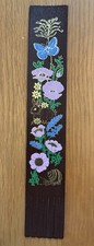 Leather Bookmark (Floral