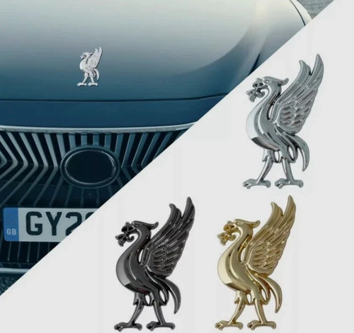 Liverpool metal liver bird - 3d,