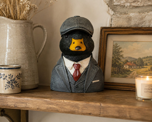 Gentleman mallard duck bust - duck,