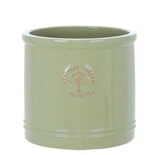 Green Ceramic Planter Frost