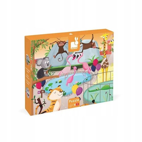 Janod zoo sensory puzzles - zoo,