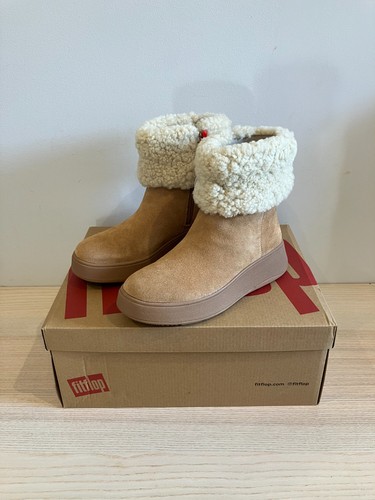 Fitflop fmode shearling collar - fitflop,