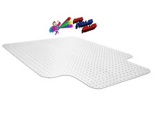 Clear Vinyl Chair Mat w/Lip