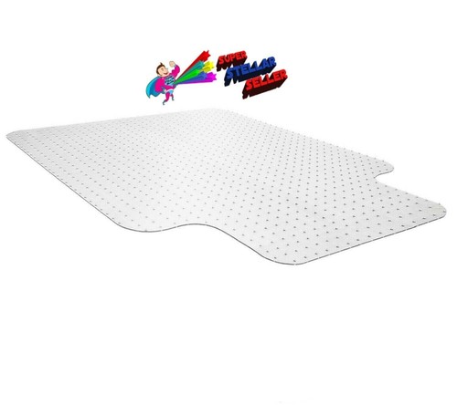 Clear vinyl chair - clear, w/lip