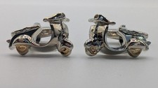 Silver Scooter Cufflinks –