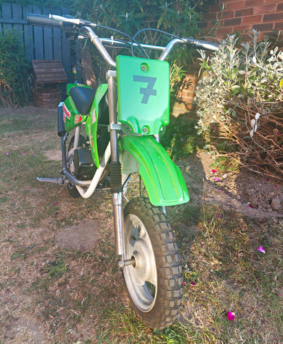 Pit bike with tomos - bike, engine