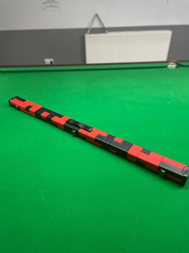 Leather patch work snooker - leather, cue