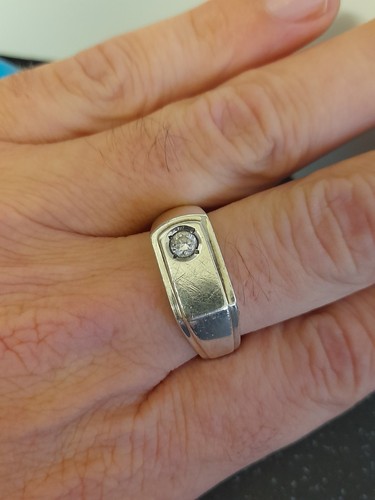 Sterling silver and cubic - sterling,
