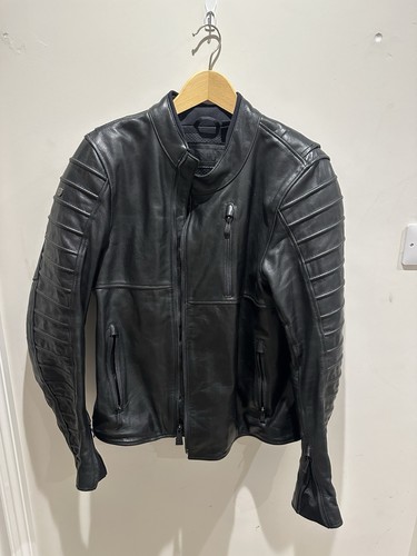 Black harley davidson leather - black,