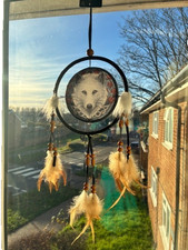 Guardian of the fall wolf
