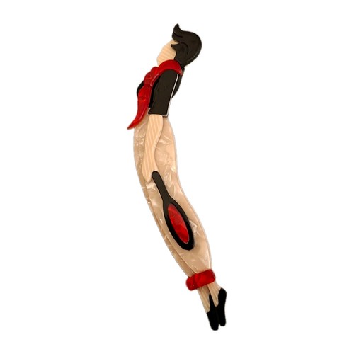 Lea stein genuine brooch - lea,