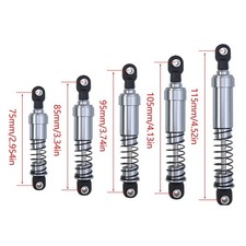 75mm 115mm aluminum big bore - big,