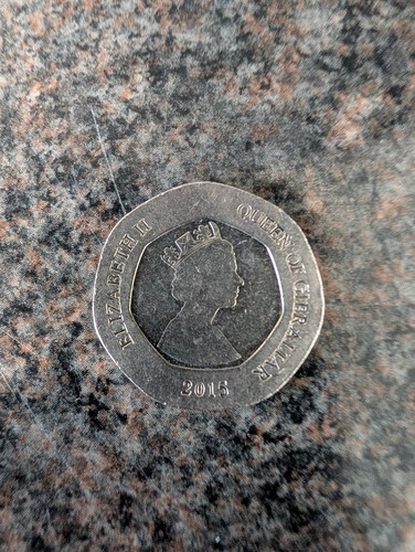 2015 rare 20p coin candytuft - 20p,