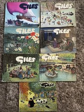 7x Giles Comic cartoon Annual