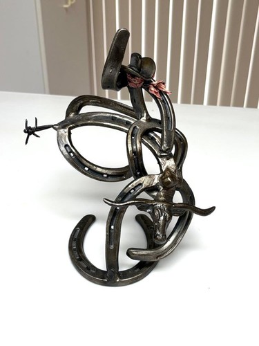 Croix forge horseshoe metal - horseshoe,