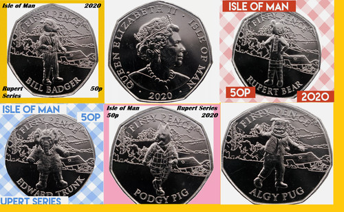 Isle man coin 50p - isle,