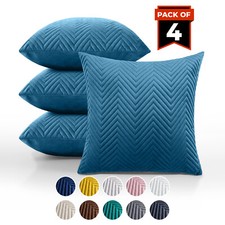 Set of 4 Cushion Covers 18x18
