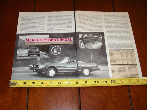 1986 mercedes benz 560sl - mercedes,