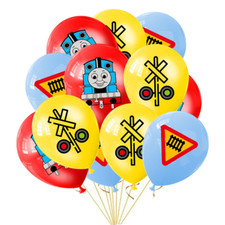 12 Thomas & Friends Balloon Cartoon Train Tank Engine Birthday Party Decoration