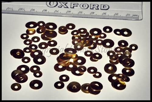 Clock hand washers brass - hand,